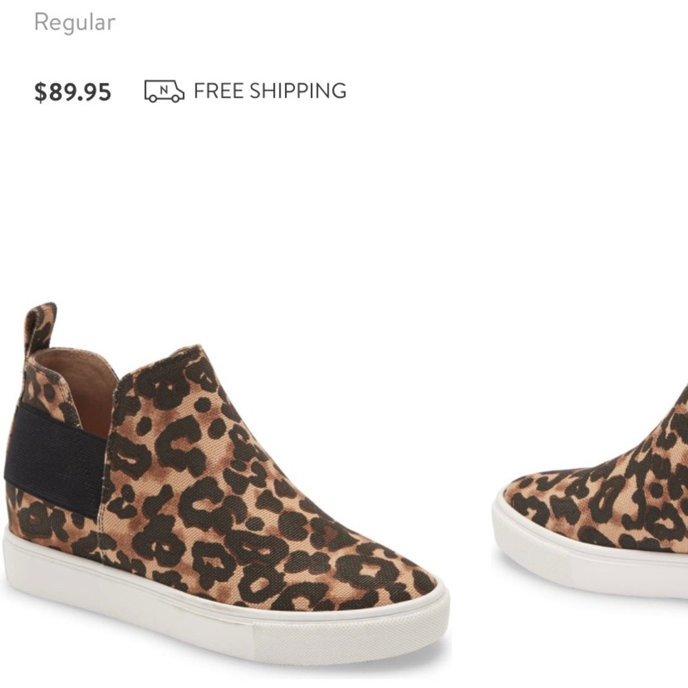 Brand new Steve Madden high top sneaker